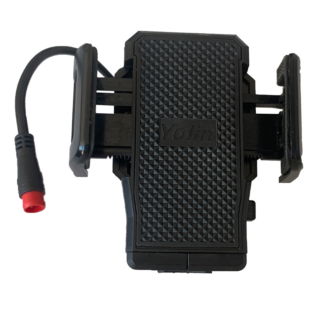 Phone Holder with in-built USB Charger (Suits Mini Steezer with Front Suspension Only)